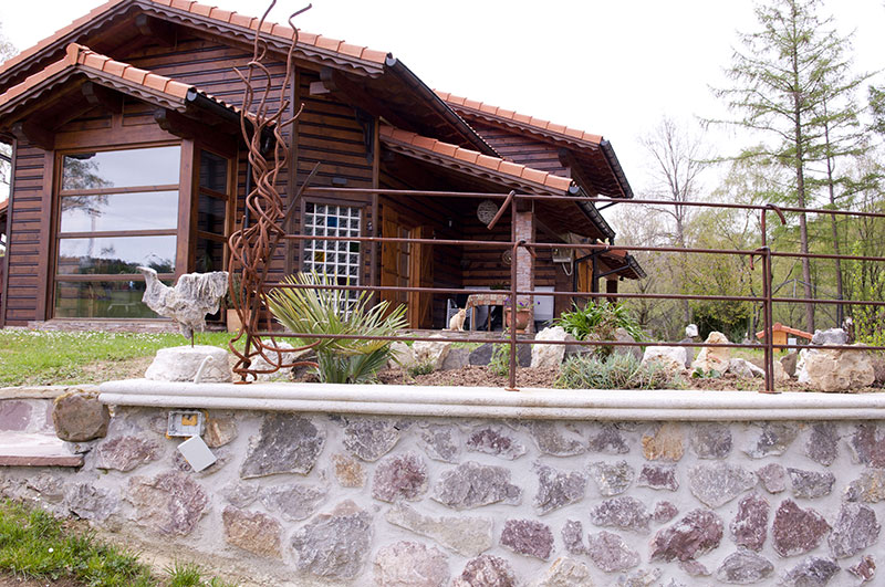 BARANDILLA CON DETALLE FORJA