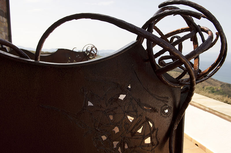 BARANDILLA DE ACERO CORTEN