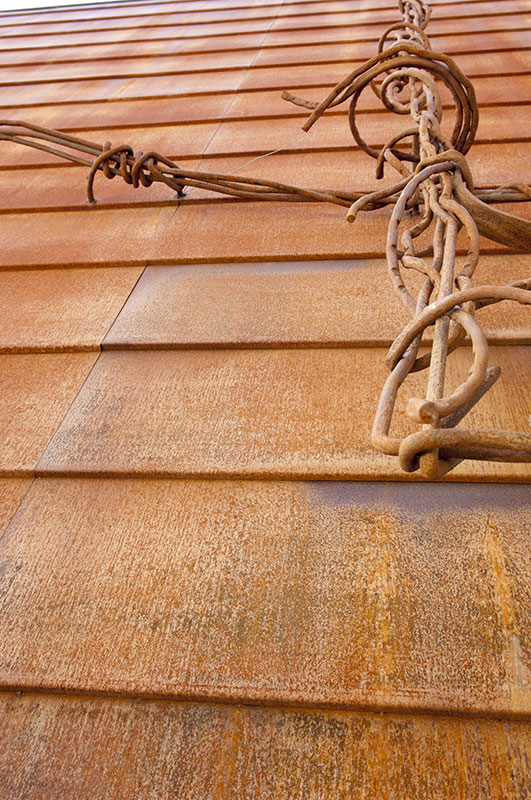 FACHADA ACERO CORTEN