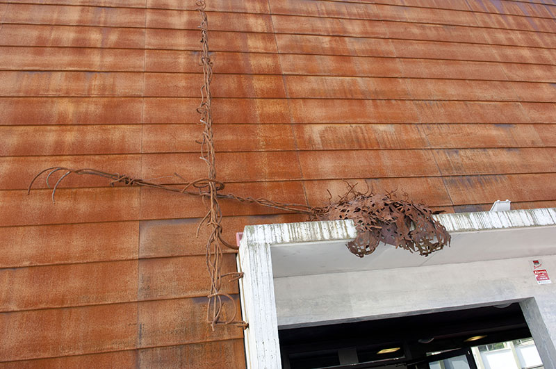 FACHADA ACERO CORTEN