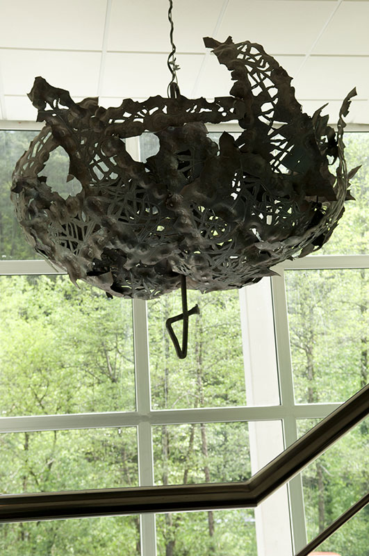 LAMPARA DE FORJA DE ACERO