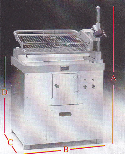 Dimensiones de parrilla