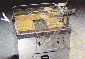 Parrilla sistema de desplazamiento